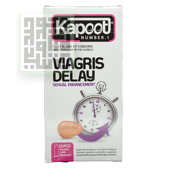کاندوم کاپوت VIAGRIS DELAY تاخیری بسته 12 عددی- داروخانه داروچی