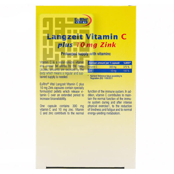 ویتامین-سی-و-زینک-کپسول-یورویتال-داروخانه-آنلاین-داروچی-(4)