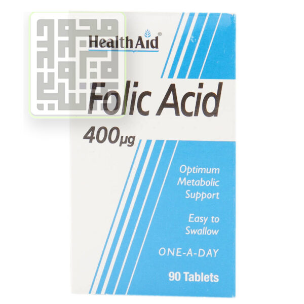 قیمت قرص فولیک اسید ۴۰۰ میکروگرم هلث اید ۹۰ عددی-داروخانه داروچی (3)
