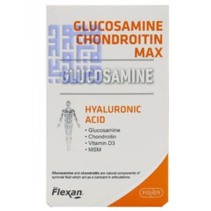 قرص گلوکزآمین و کندرویتین مکس فیشر فلکسان 60 عددی-داروخانه داروچی (1)