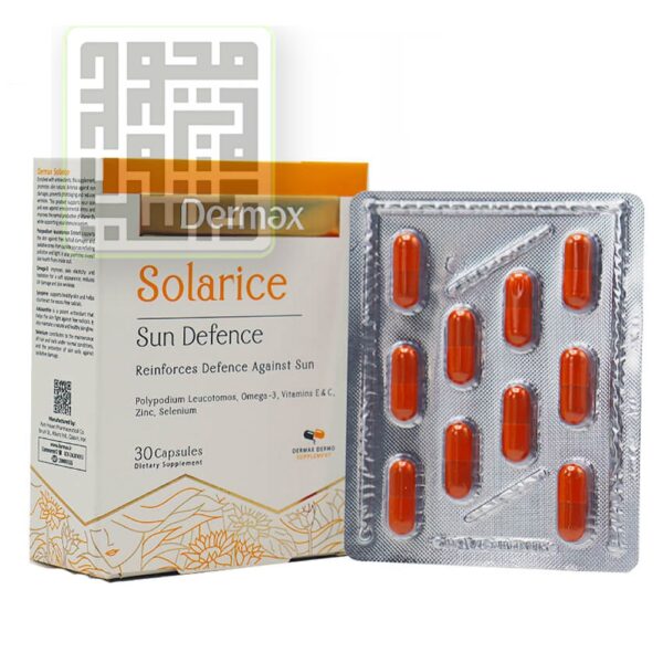 عکس کپسول سولاریس درمکس (محافظ در برابر نور خورشید) 30 عددی-داروخانه داروچی (3)