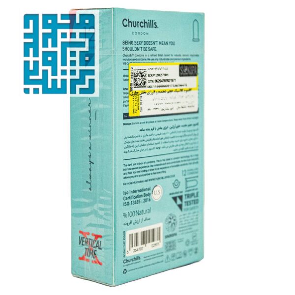 کاندوم چرچیلز مدل HARD POWER حجم دهنده 12 تایی-داروخانه داروچی (4)
