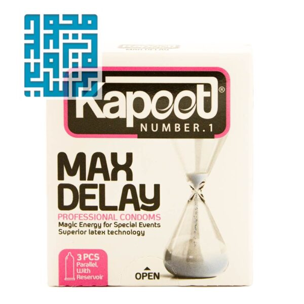 خرید کاندوم کاپوت مدل MAX DELAY تاخیری بسته 3 تایی-داروخانه داروچی (1)