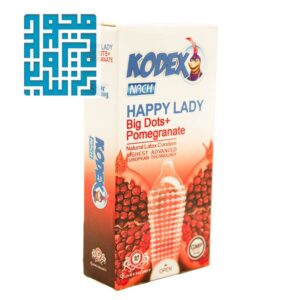 خرید کاندوم کدکس مدل KODEX Happy Delay خار درشت گرم کننده بسته 10 عددی-داروخانه داروچی (1)
