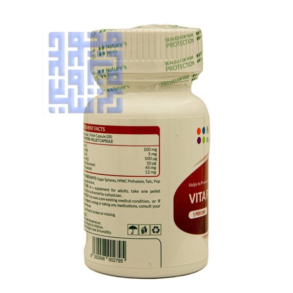 ترکیبات مکمل ویتا فرو نیچرز پلنتی 60 عددی-داروخانه داروچی (8)