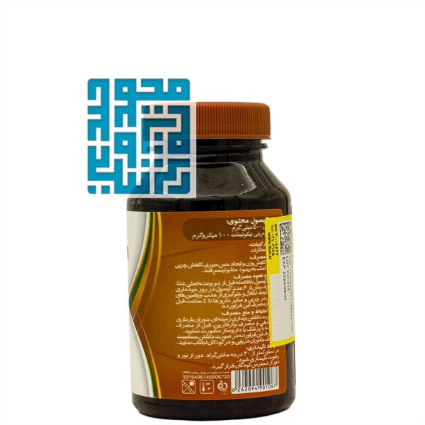 توضیحات کپسول چیتوزان ام پلاس 500 میلی گرم 60 عددی