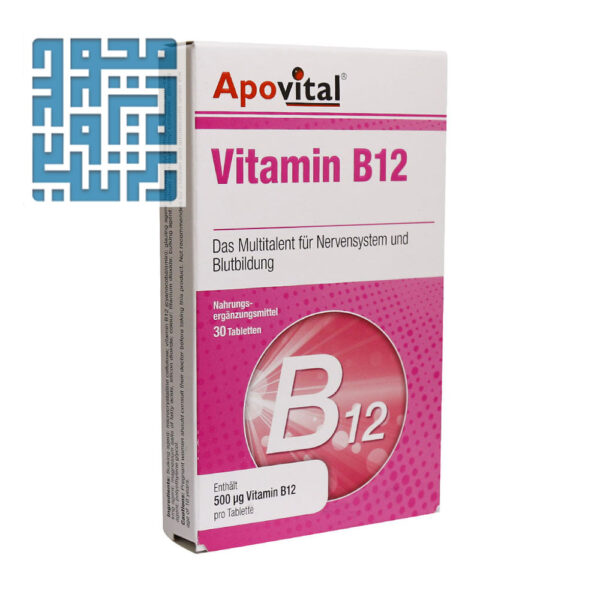 خرید قرص ویتامین B12 آپوویتال 30 عددی-داروخانه داروچی (1)