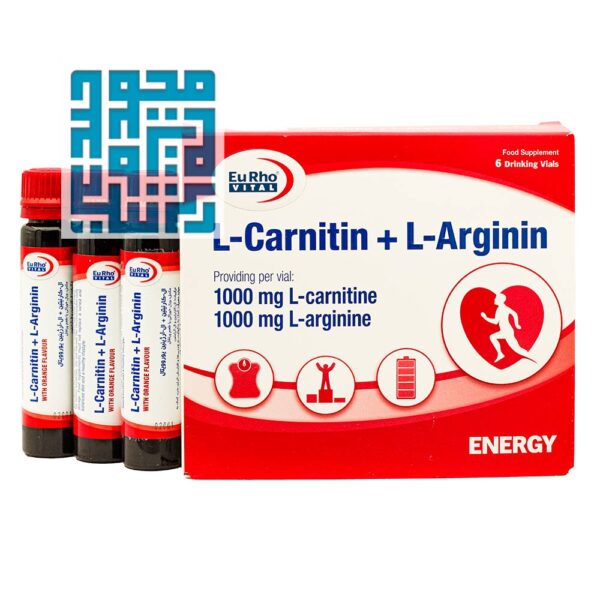 خرید ویال ال کارنیتین و ال آرژنین یورویتال-داروخانه داروچی (2)