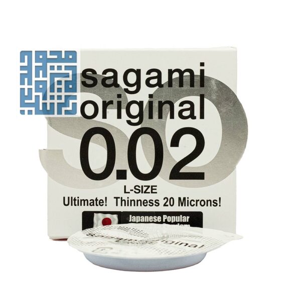 خرید کاندوم ساگامی سایز لارج تک عددی ژاپنی-داروچی (2)