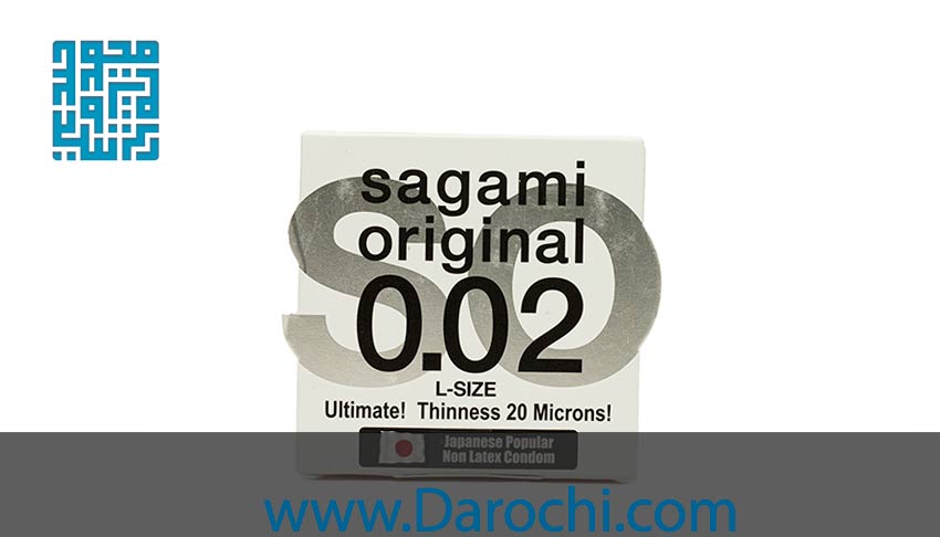 خرید کاندوم ساگامی سایز لارج تکی ژاپنی- داروچی (1)