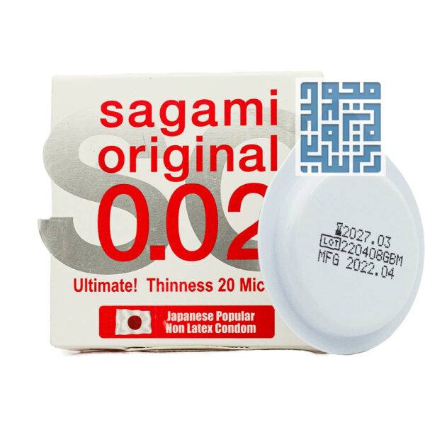 قیمت کاندوم ساگامی قرمز سایز نرمال تک عددی ژاپنی-داروچی (2)