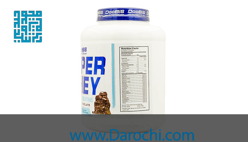 ترکیبات مکمل هایپر وی پروتئین BCAA و کراتین دوبیس