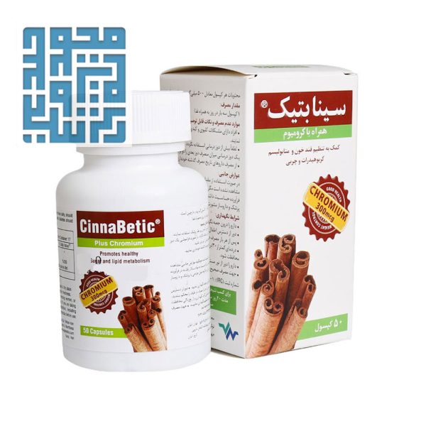 کپسول سینابتیک همراه با کرومیوم ساج پاد دارو ۵۰ عددی
