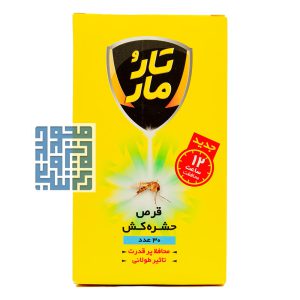 قرص حشره کش تارومار با ماندگاری ۱۲ ساعته ۳۰ عددی