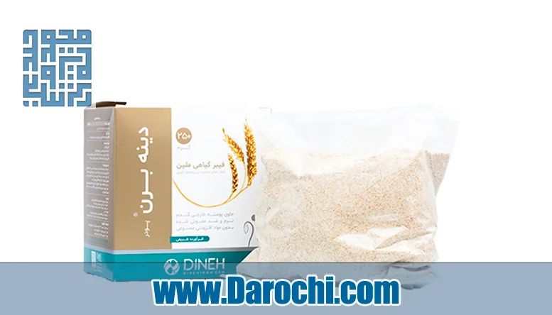 بنر پودر دینه برن برای تامین فیبر و حمایت از عملکرد گوارش
