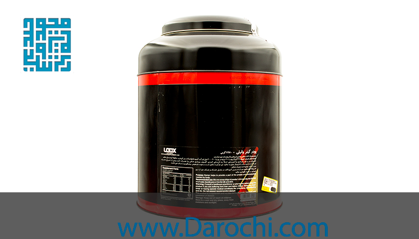 توضیحات مکمل گینر لوکس وانیلی 2270 گرمی