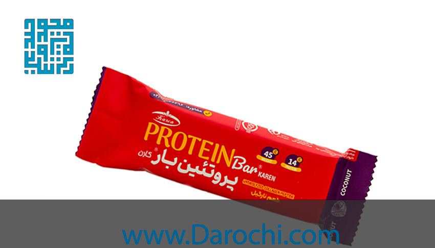 قیمت شکلات پروتئین بار کارن