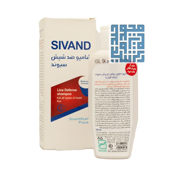 سفارش شامپو ضد شپش سیوند 120 میلی لیتری