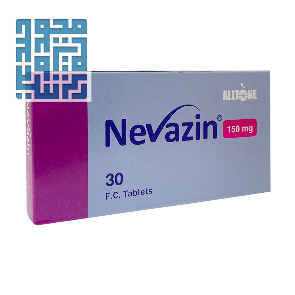 alltone-nevazin-150-mg-fc-tabs-darochi.com (1) قرص نوازین 150 آلتون 30 عددی
