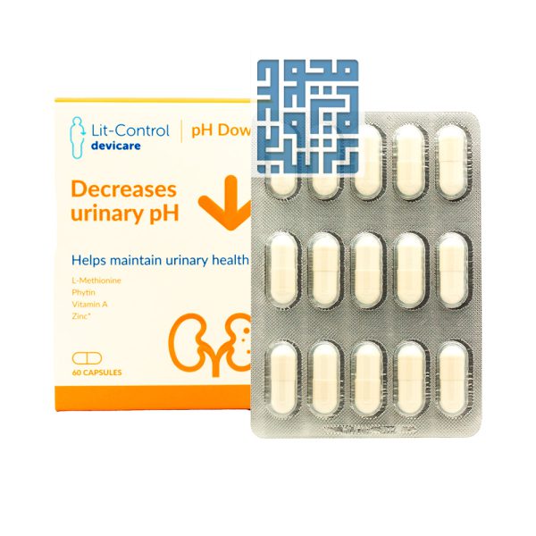 خرید کپسول لیت کنترل پی اچ داون بهشاد دارو 60 عددی