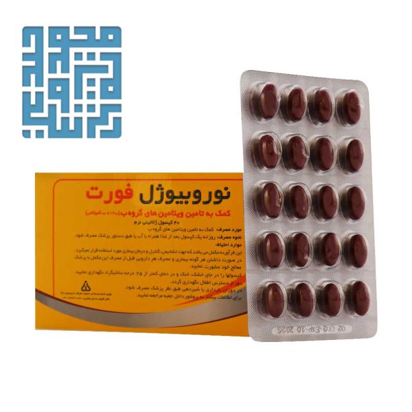 خرید سافت ژل نوروبیوژل فورت دانا 40 عددی