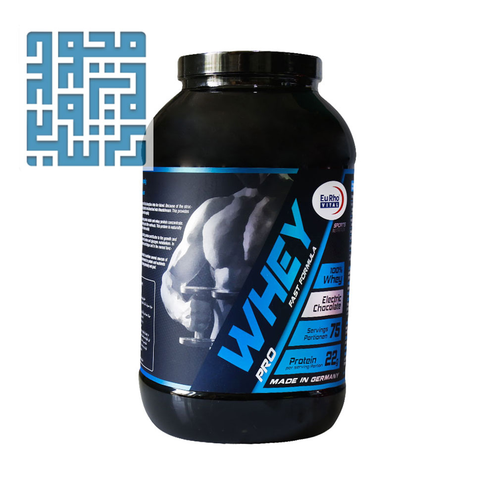 پودر پروتئین وی پرو یوروویتال شکلاتی 1000 گرمی