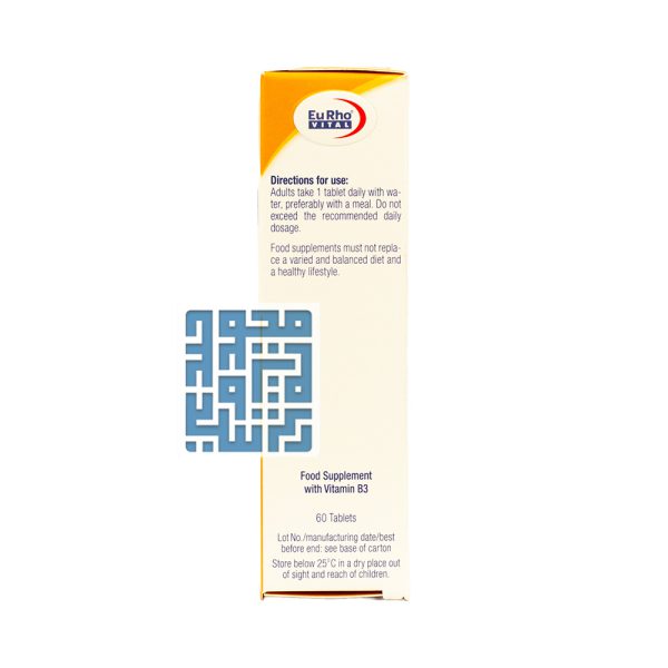 ویتامین B3 250 یوروویتال 60 عددی