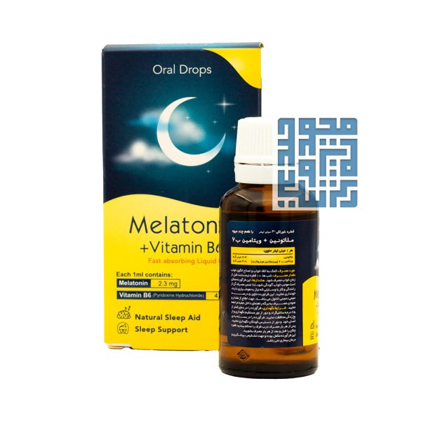 خرید اینترنتی قطره ملاتونین و ویتامین B6 خوارزمی 30 میلی لیتر