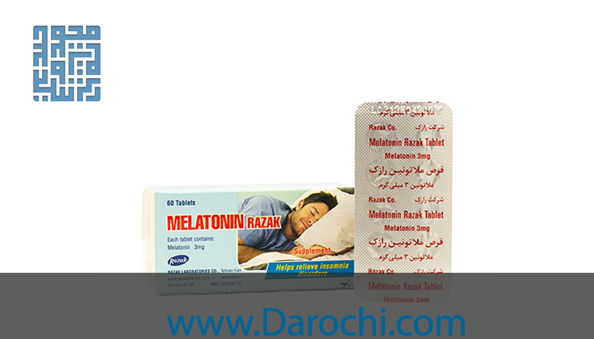 خرید قرص ملاتونین 3 رازک