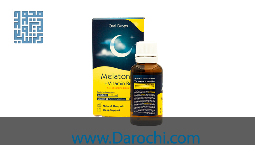 خرید قطره خوراکی ملاتونین و ویتامین B6 خوارزمی