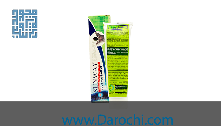 ژل خنک کننده موضعی ضد درد بدن سان وی