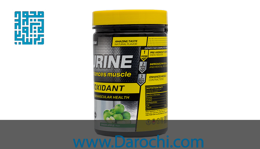 خرید مکمل تائورین ژن استار 250 گرمی