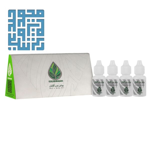 روغن بدن آقایان راگان طلایی 4 عددی