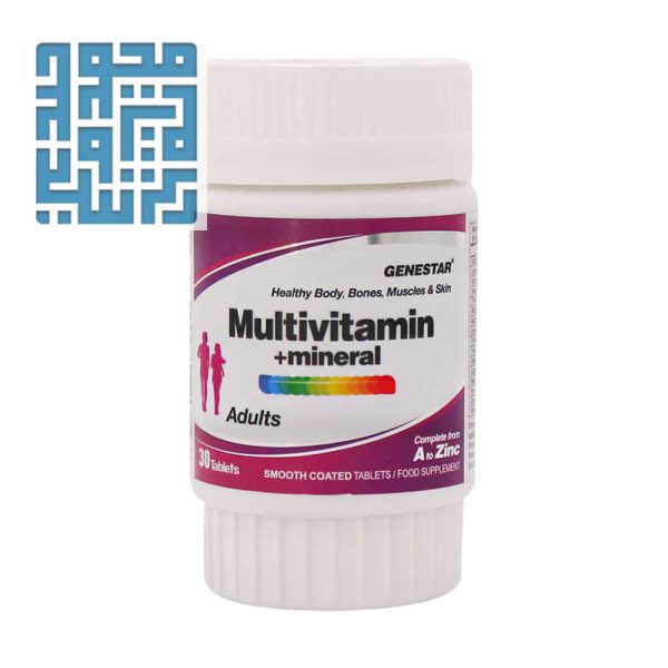 مکمل مولتی ویتامین مینرال ژن استار 30 عدد