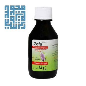 شربت ضد سرفه زوفا نیاک حاوی عسل 120 میلی لیتر
