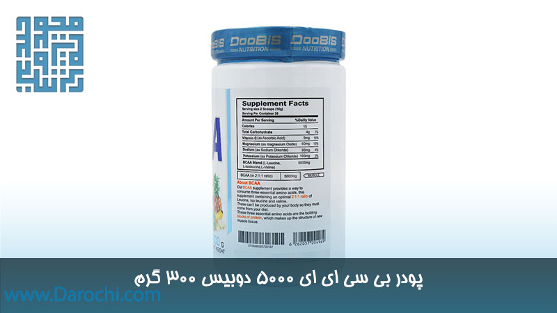 دستور عمل بی سی ای ای ۵۰۰۰ دوبیس ۳۰۰ گرم 