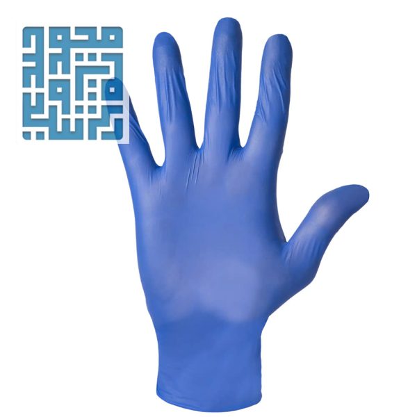 دستکش یکبار مصرف نیتریل آبی