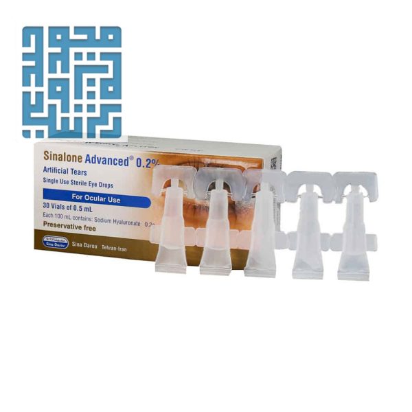 خرید اشک مصنوعی سینالون ادونسد سینا دارو ۳۰ ویال