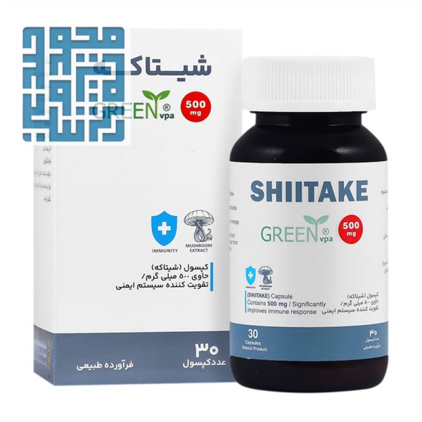 کپسول شیتاکه وارنا پژوهش آریا 30 عددی