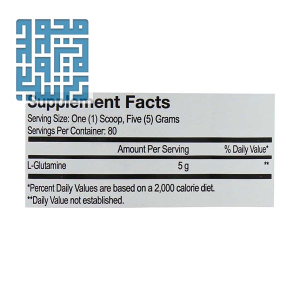 ترکیبات پودر مکس گلوتامین مکس ماسل 400 گرم