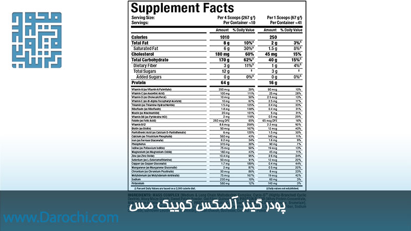 قیمت پودر کوییک مس آلمکس