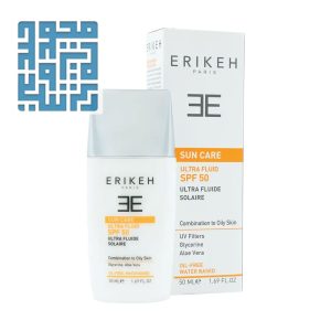 قیمت فلوئید ضد آفتاب SPF50 اریکه مناسب پوست چرب و مختلط 50 میلی لیتر
