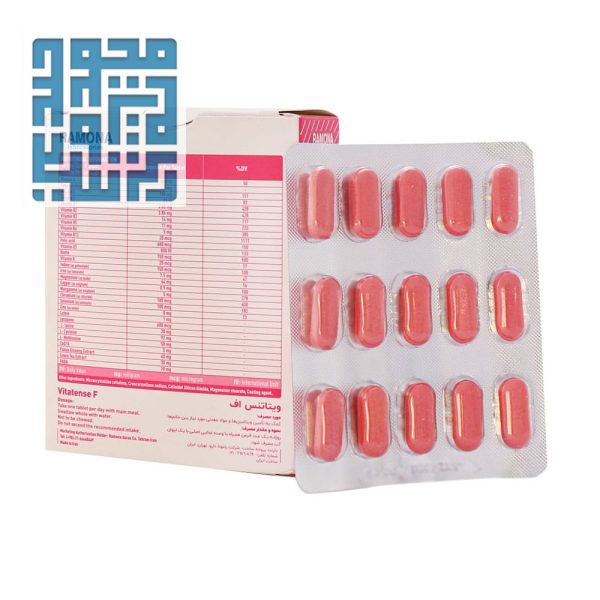 قیمت قرص مولتی ویتامین و مینرال ویتاتنس اف رامونا مخصوص بانوان 30 عدد