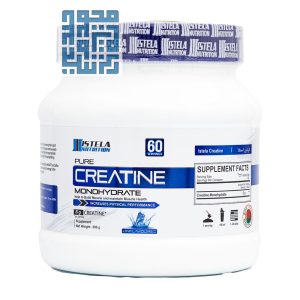 قیمت پودر کراتین مونوهیدرات استلا نوتریشن 300 گرم