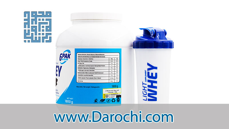 ترکیبات پودر لایت وی 6 پاک نوتریشن