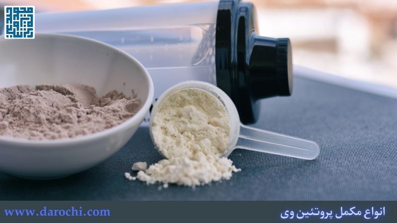 انواع پروتئین وی