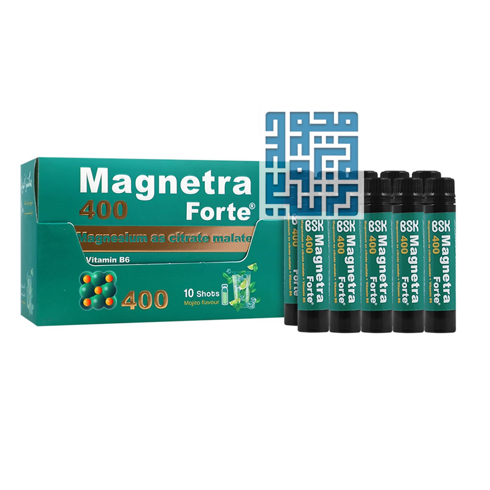 شات مگنترا فورت 400 میلی گرم بی اس کی 10 عدد