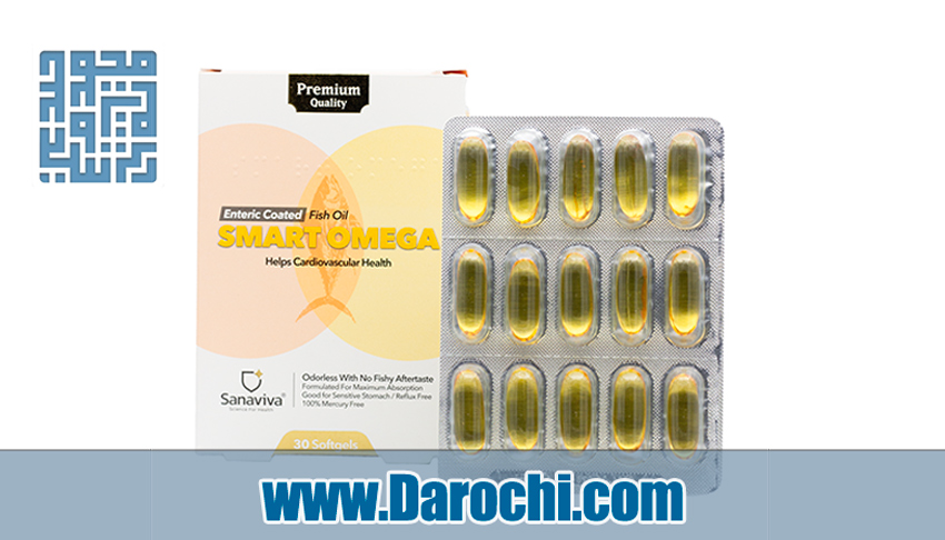 خرید سافت ژل اسمارت امگا ساناویوا