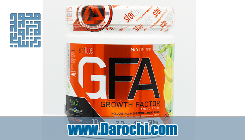 خرید پودر آمینو جی اف ای استارلبز نوتریشن 403 گرم