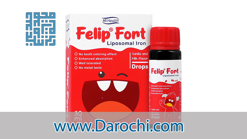 قیمت و خرید قطره آهن فلیپ فورت های هلث - 30 میلی لیتر